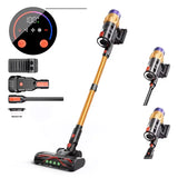 550W Cordless Vacuum Cleaner 50kPa Powerful Suction Handheld Vacuum with HEPA Filter