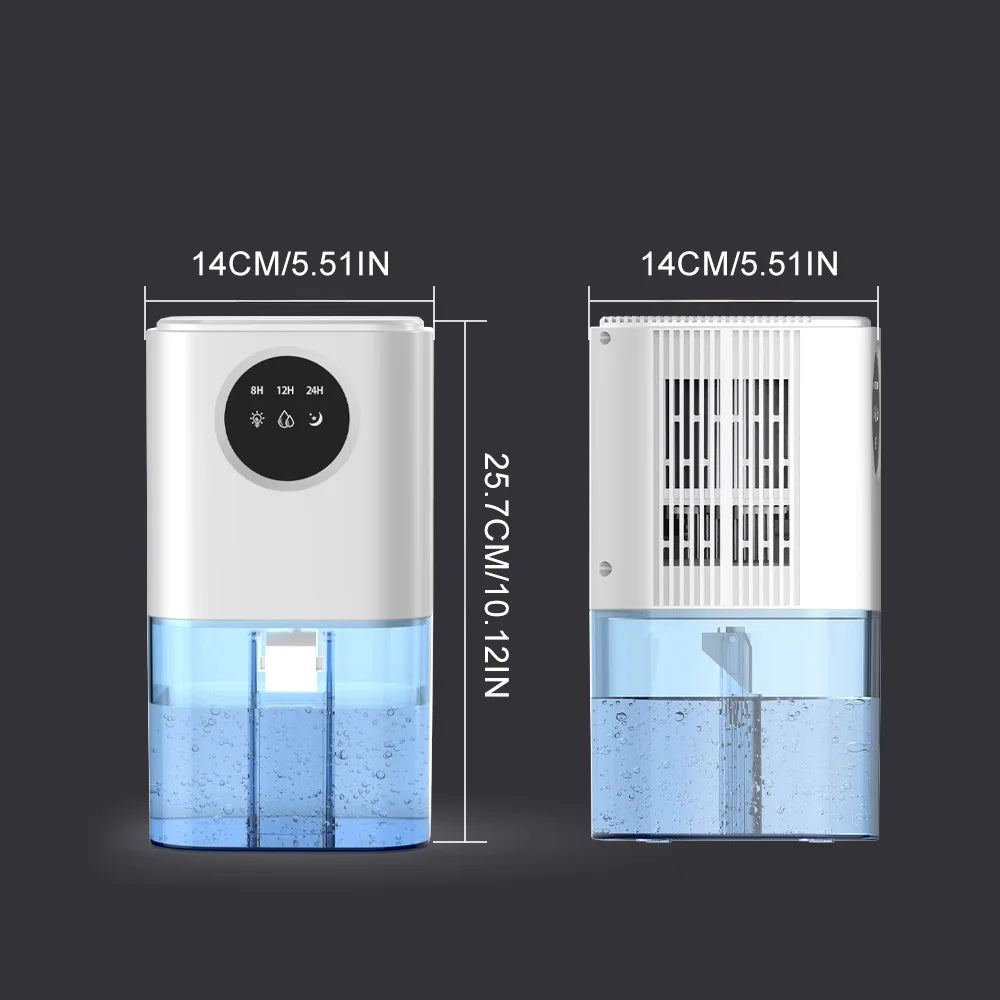 1.7L Smart Dehumidifier with App Control, Timer and RGB Night Light