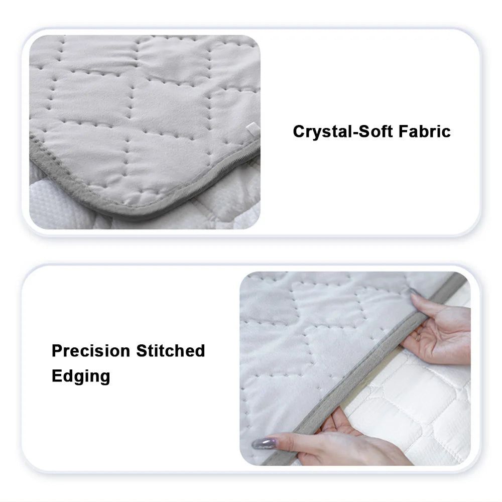 12V Heated Car Blanket 150 x 120cm with Timer, Machine Washable Electric Travel Throw