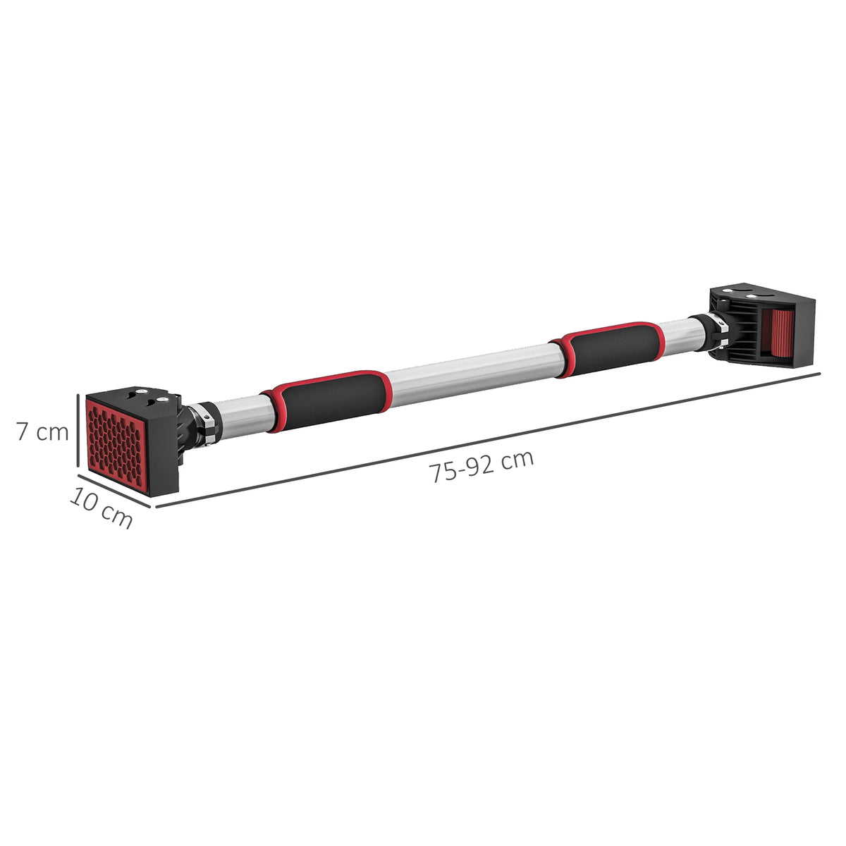 Doorway Pull Up Bar, No-Screw Chin-Up Bar, Adjustable 75-92cm, Max Load 200kg