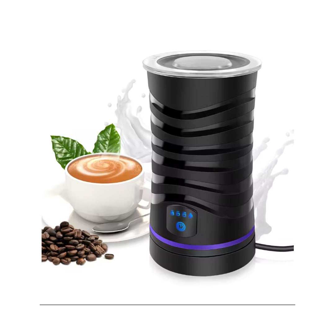 4-in-1 Electric Milk Frother & Steamer | 400W 600ml Hot & Cold Foam Maker for Coffee & Hot Chocolate