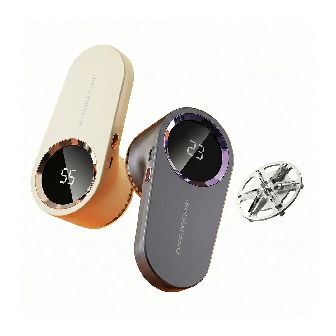 Dinrgo Electric Lint Remover & Fabric Shaver | LED Display USB Rechargeable Clothes Defuzzer