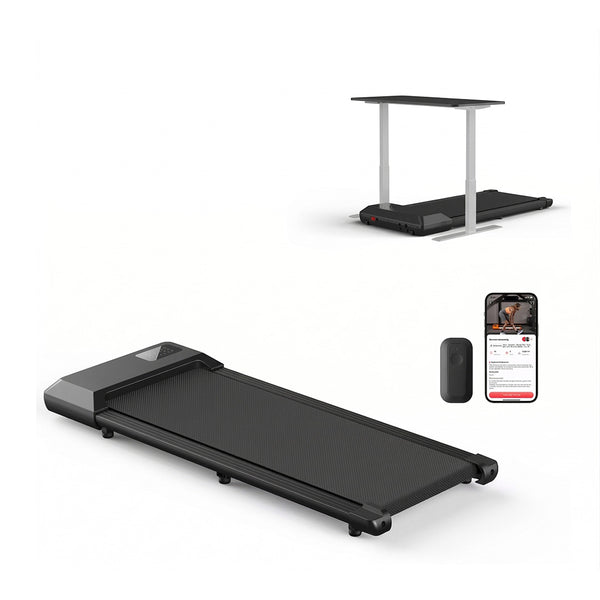 2.5HP Walking Pad Treadmill 300lbs Capacity – 2 in 1 Walking & Running Machine with LCD Display & Bluetooth