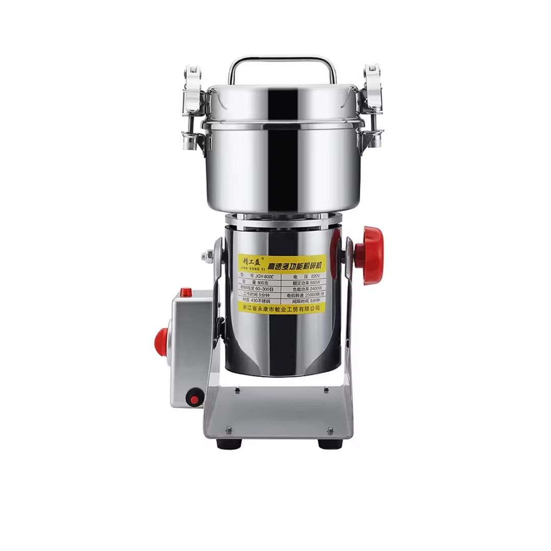 Electric Grain Grinder High Speed Spice Mill 2400W–4200W Commercial Powder Machine