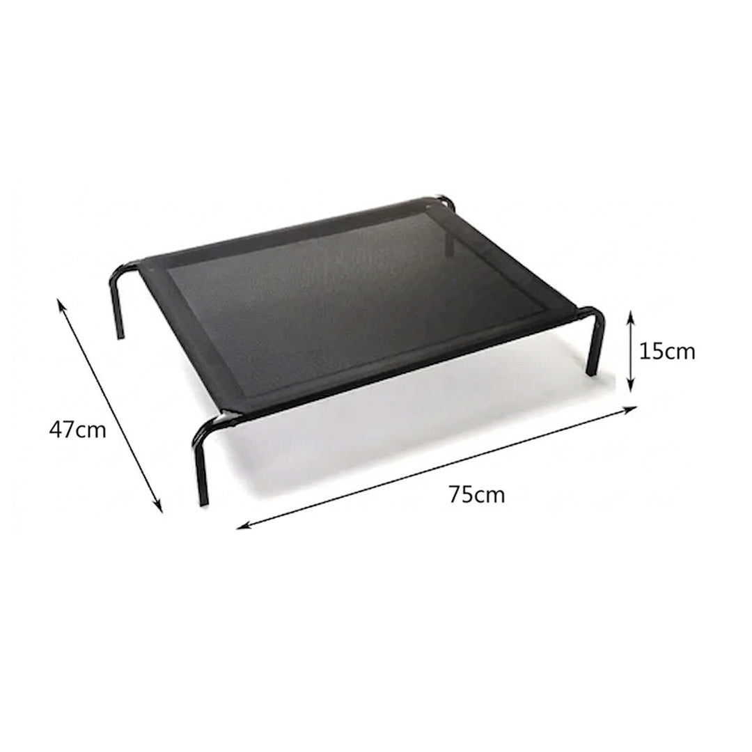 Elevated Dog Bed Waterproof Breathable Mesh Pet Cot with Non Slip Feet