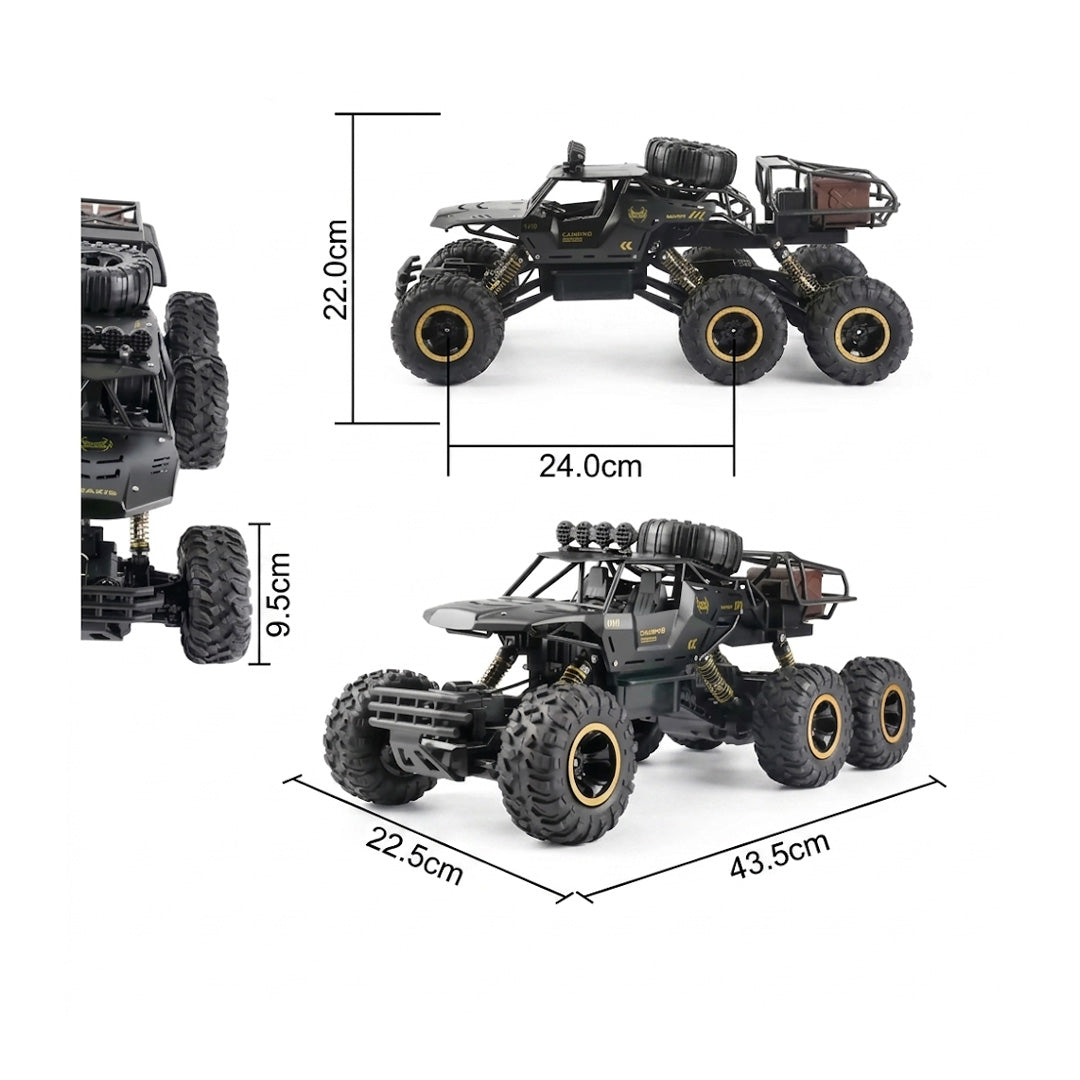 1:12 Scale 4WD RC Car 2.4G Remote Control Buggy 4x4 Off-Road Truck with Metal and ABS Construction for Kids and Adults