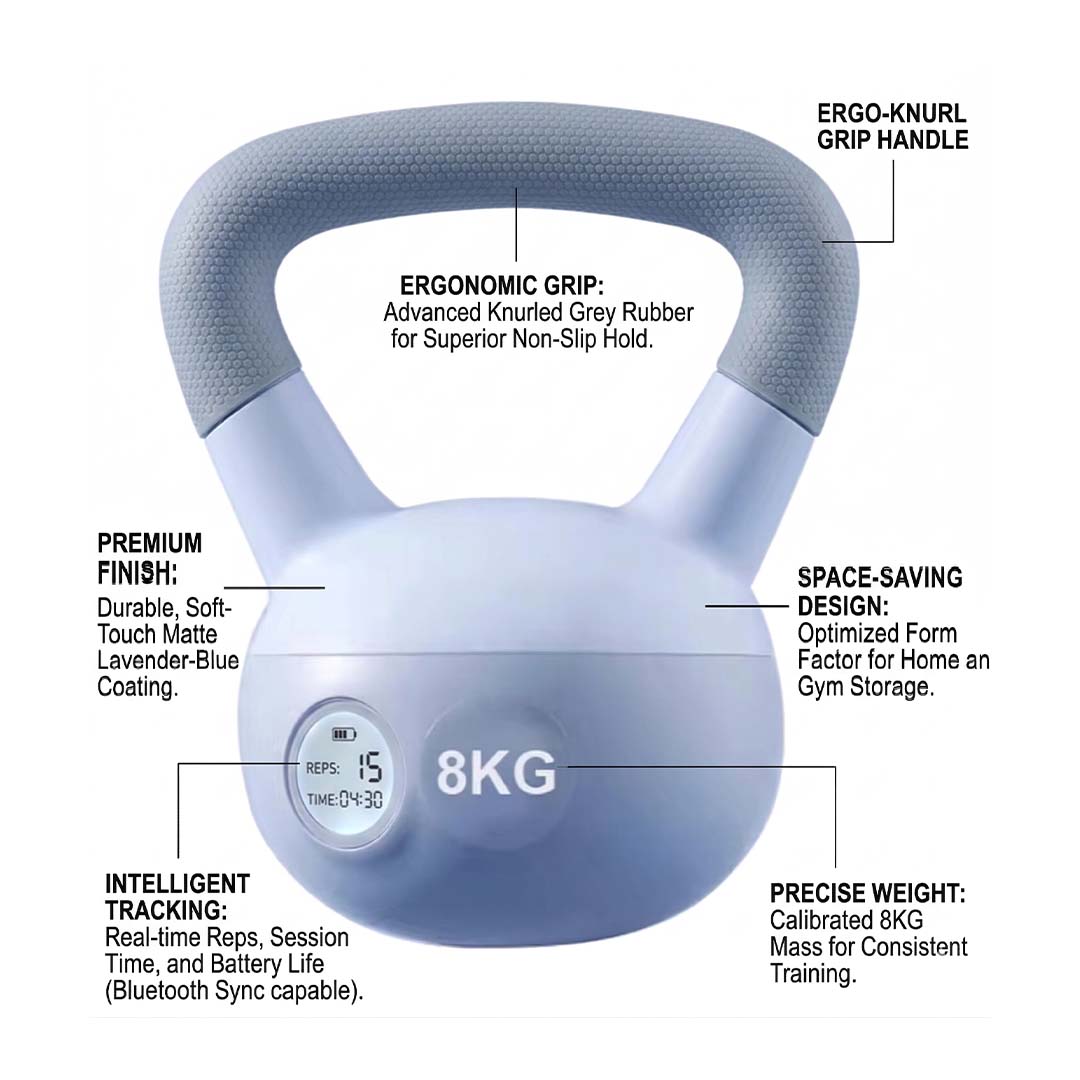 Soft Kettlebell Set 4-12kg Home Fitness Weights for Strength Training Workout