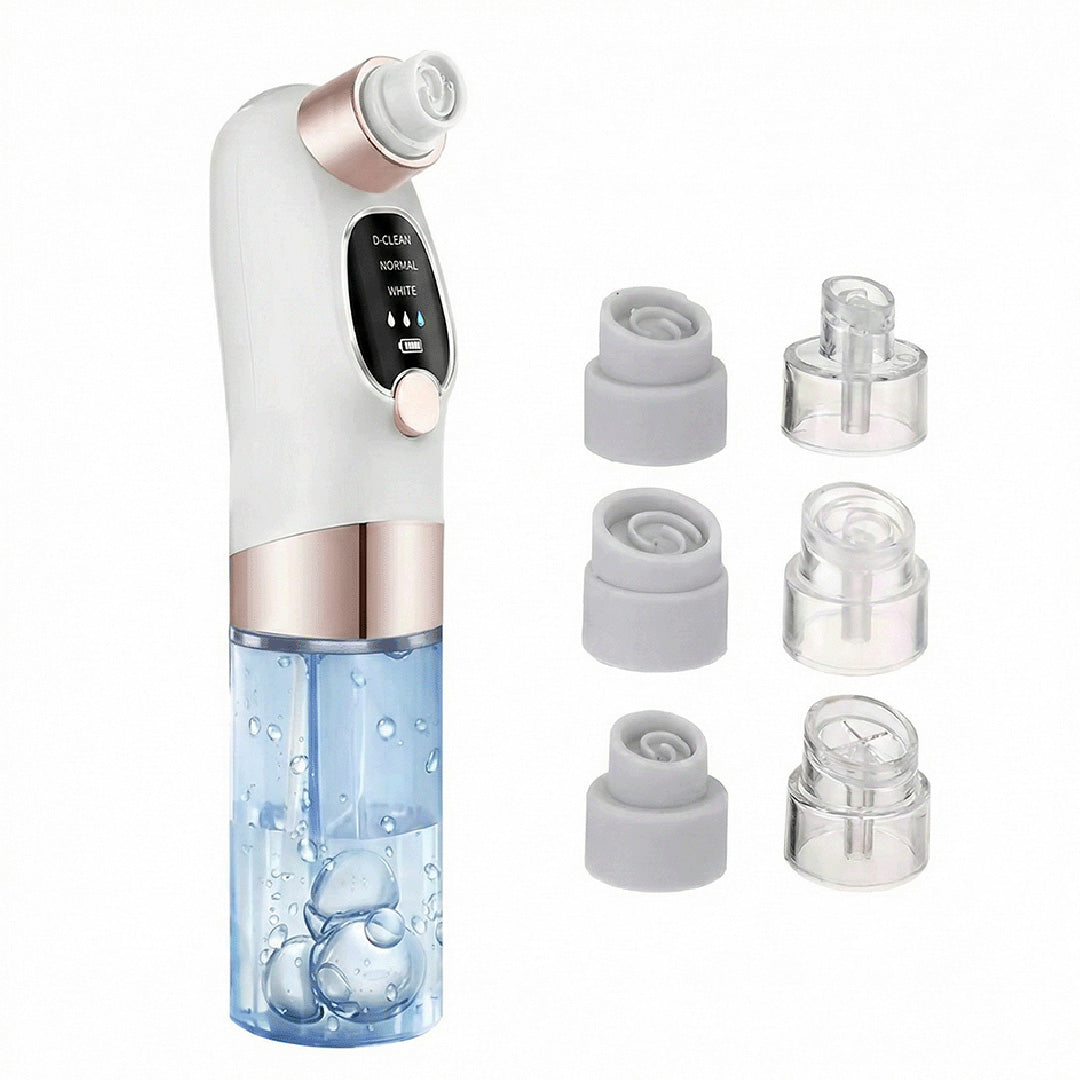 BXA Electric Blackhead Remover Pore Vacuum | USB Rechargeable Water Cycle Face Cleaner