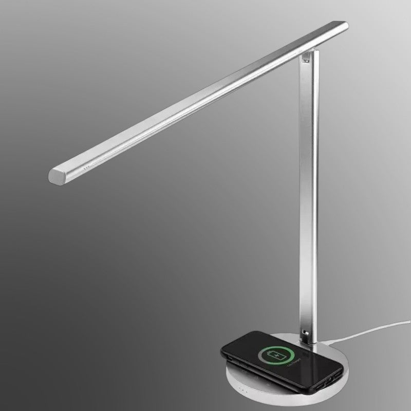 Dimmable LED Desk Lamp with Wireless Charging & Alexa Voice Control