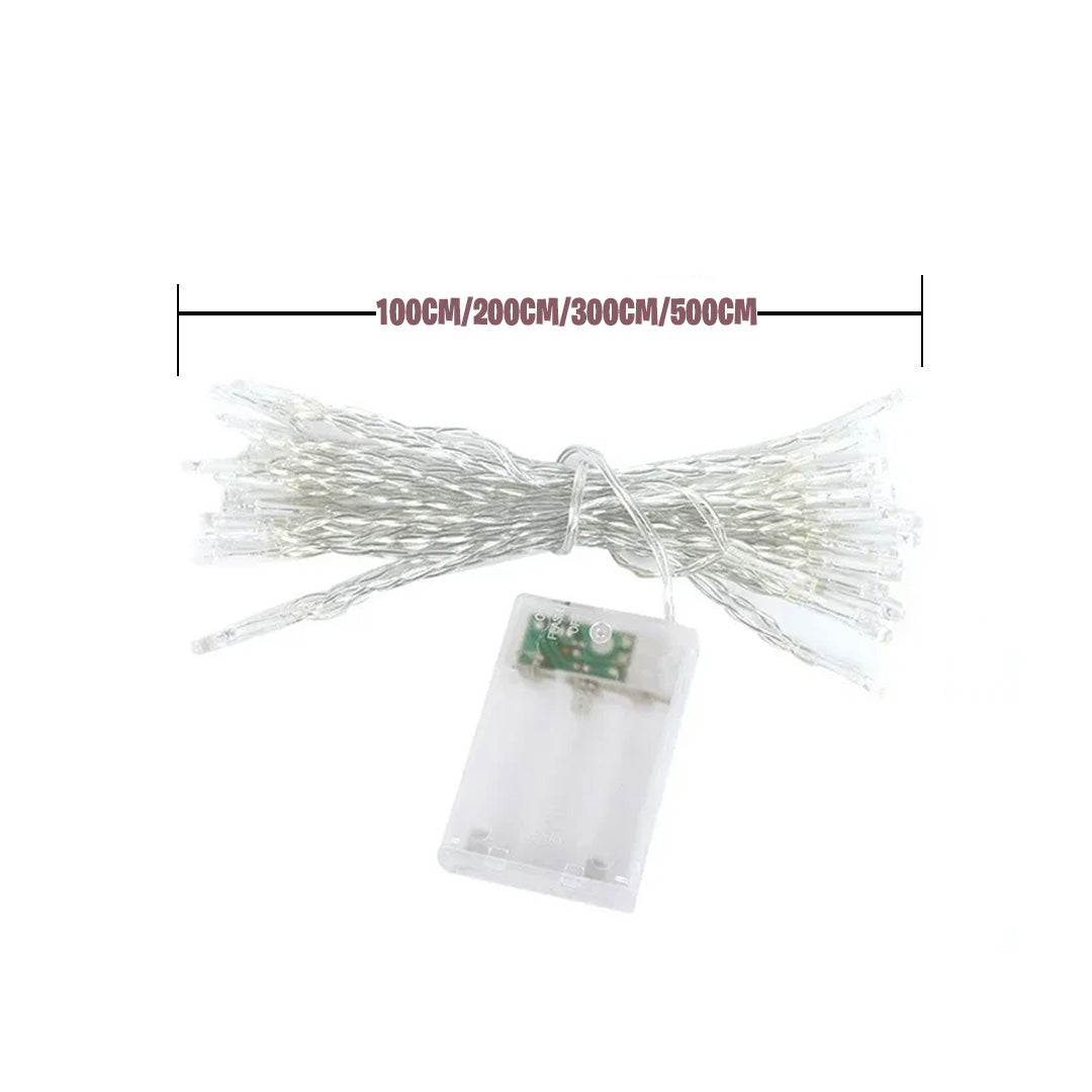 LED Garland String Lights 10M 30M 50M 100M Christmas Tree Wedding Decoration Waterproof Fairy Light Indoor Outdoor 220V EU Lamp