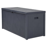 Large Waterproof Outdoor Garden Cushion Storage Box with Lockable Lid and Handles
