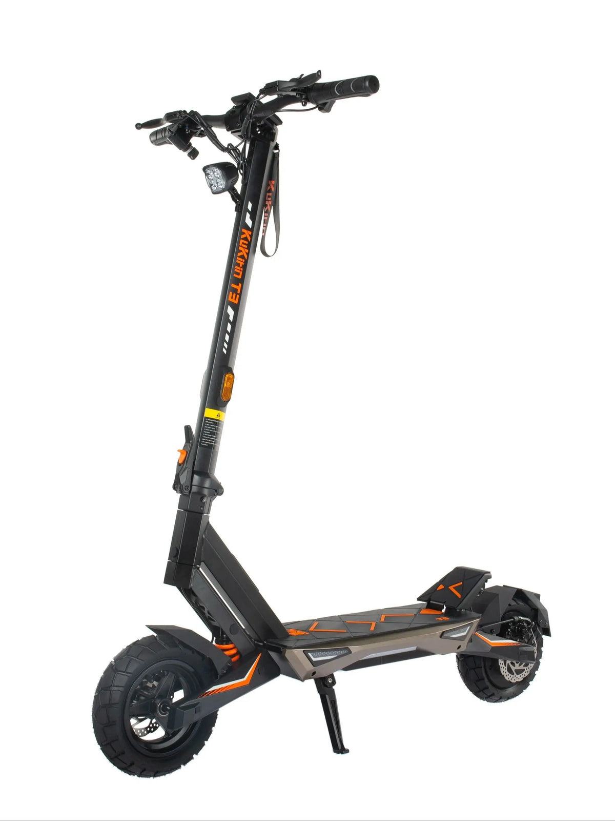 T3 Foldable Electric Scooter 800W with 48V 15.6Ah Battery, 10 Inch Tyres, Dual Disc Brakes and IP54