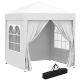 2 x 2m Pop Up Garden Gazebo with Removable Walls, UV-Resistant Oxford Cover and Carry Bag