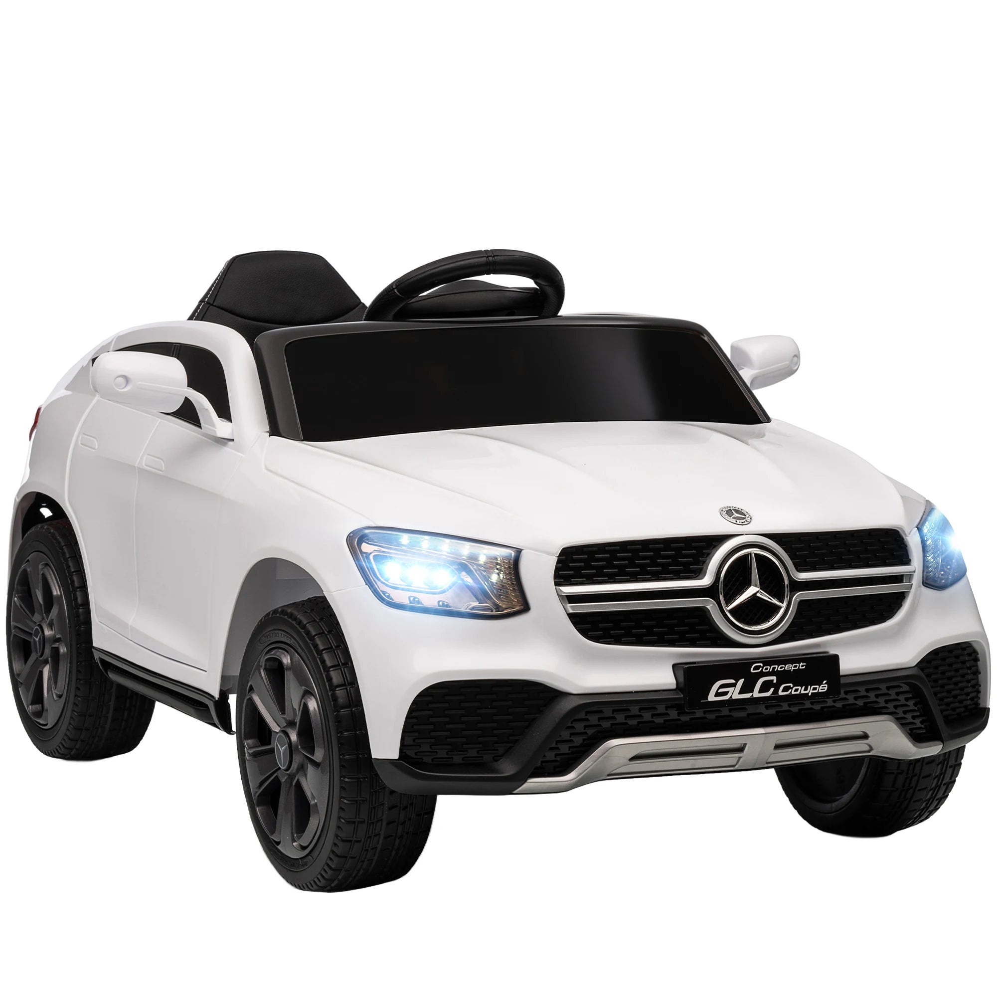 Licensed Mercedes-Benz GLC Kids Ride-On Car | 12V Remote Control Electric Car Ages 3–6