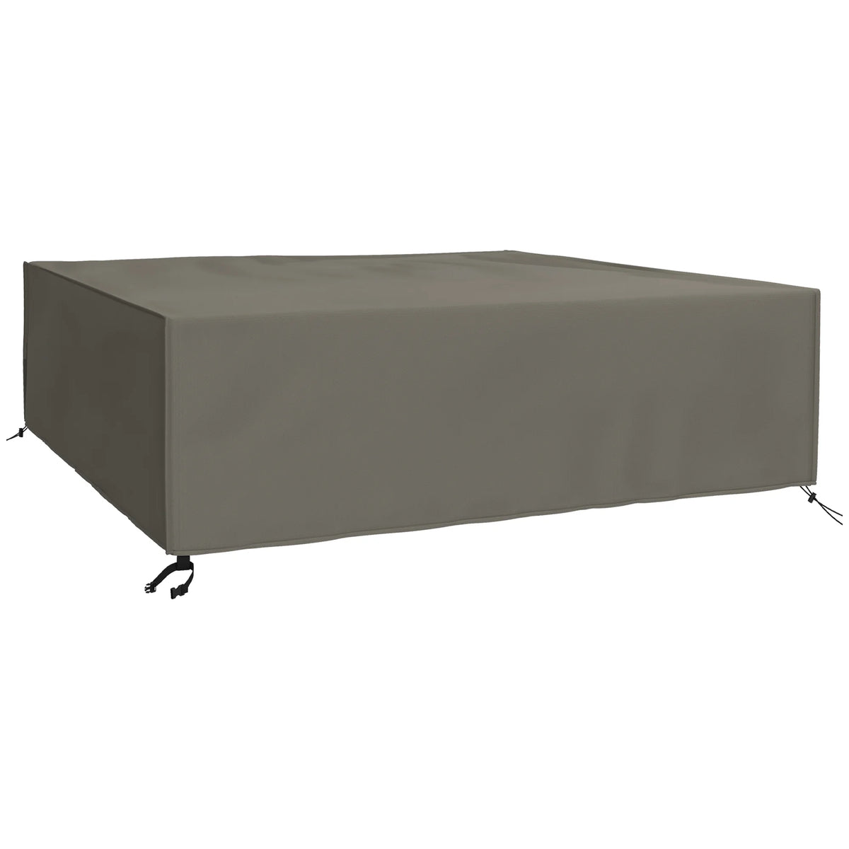 Garden Furniture Set Cover 230 x 230 x 70cm, 600D Oxford Square Patio Cover, Grey
