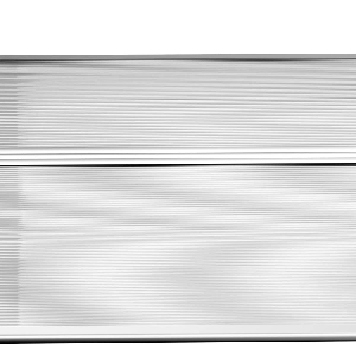 Front Door Canopy, Outdoor Awning, 303 x 96cm Rain Shelter, Clear
