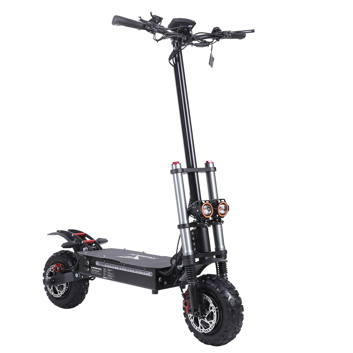 J30MAX Off-Road Electric Scooter with 60V 38Ah Battery, Full Suspension and Dual Hydraulic Disc Brakes