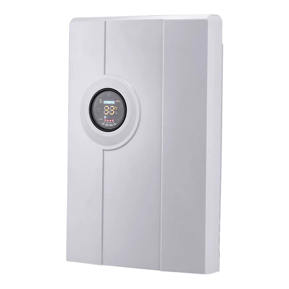 Quiet Dehumidifier with Remote Control, 2L Tank and Drain Hose