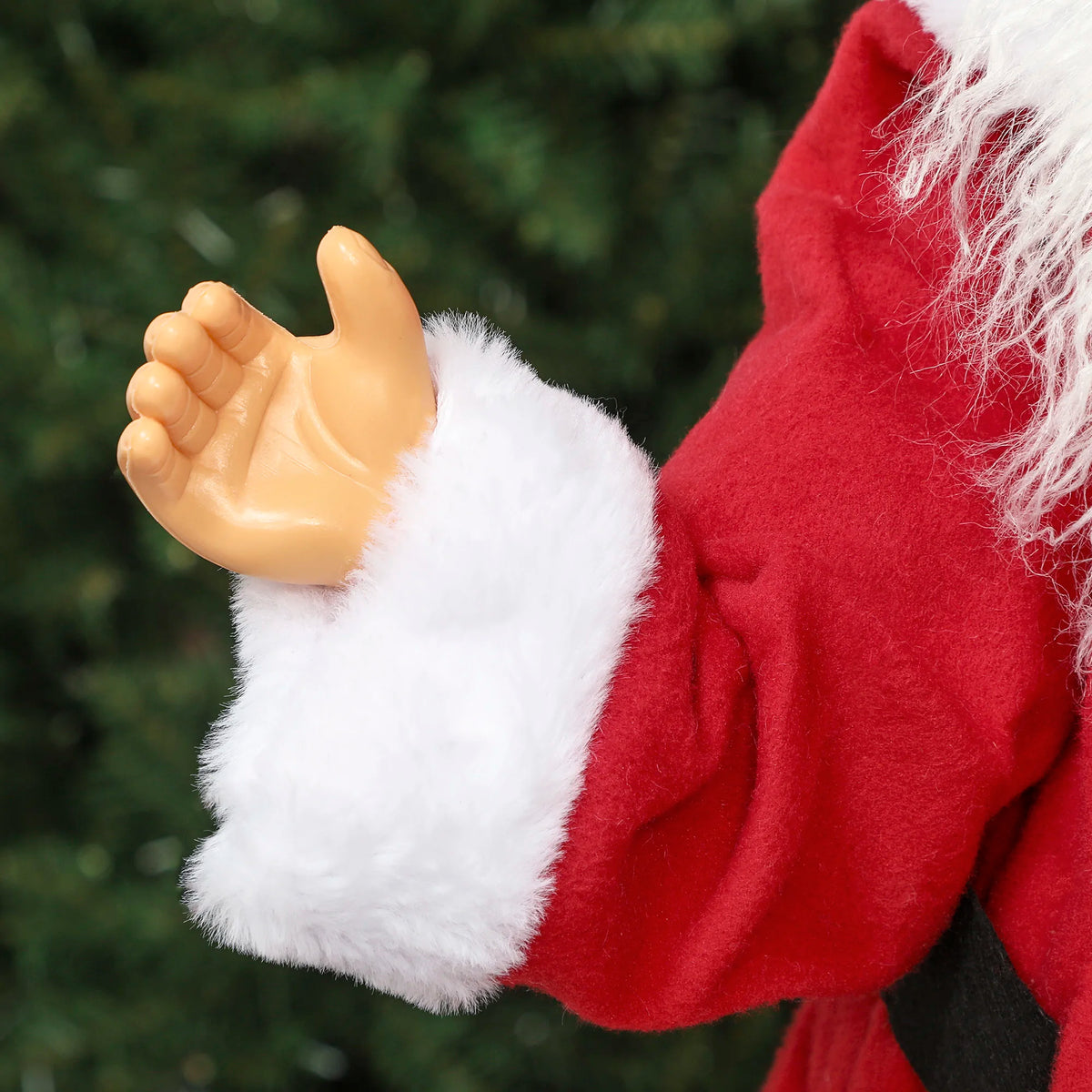 120cm Animated Santa Claus Christmas Decoration with LED Lights