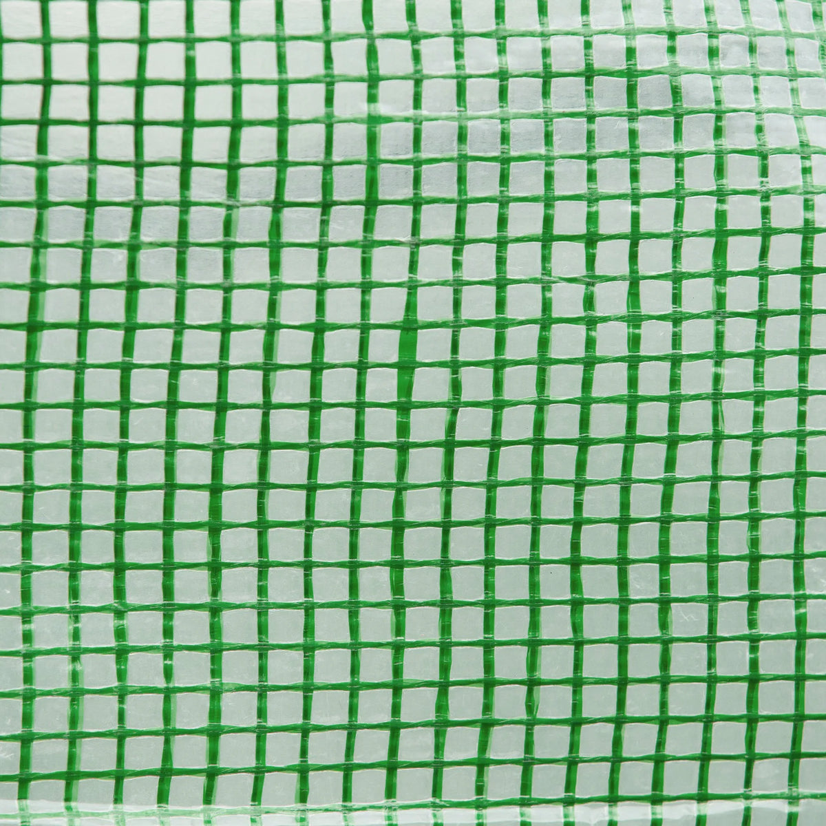 Walk In Polytunnel Greenhouse 3.5x2m with Steel Frame Metal Support Rods Roll Up Door and Mesh Windows Green