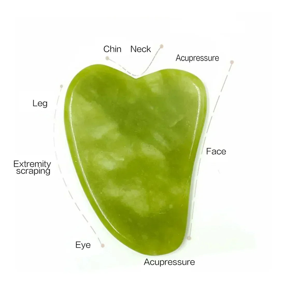 Natural Jade Roller & Gua Sha Set | Face Lifting Massager for Anti-Wrinkle & Skin Care