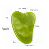 Natural Jade Roller & Gua Sha Set | Face Lifting Massager for Anti-Wrinkle & Skin Care