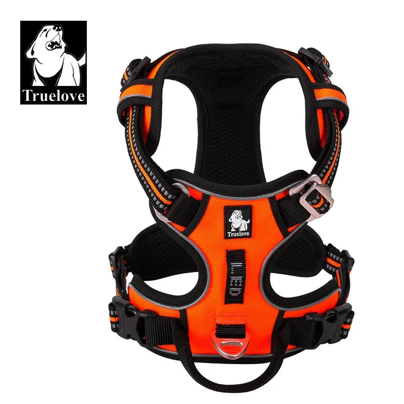 Truelove Reflective Dog Harness Camouflage Adjustable Nylon Pet Harness