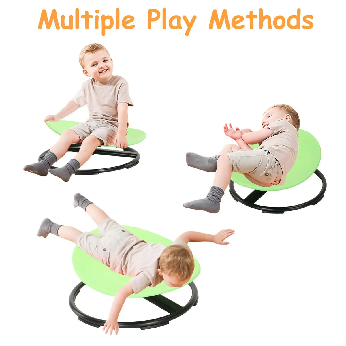 Kids Sensory Spin Chair Swivel Sit and Spin Toy for Coordination