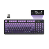 Wireless Gaming Keyboard with Display Screen & Knob – 94 Keys, Bluetooth & 2.4GHz, Quiet Membrane