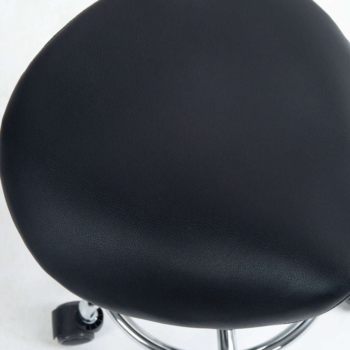 Saddle Chair, Rolling Salon Stool for Massage, Spa, Clinic and Beauty, Black