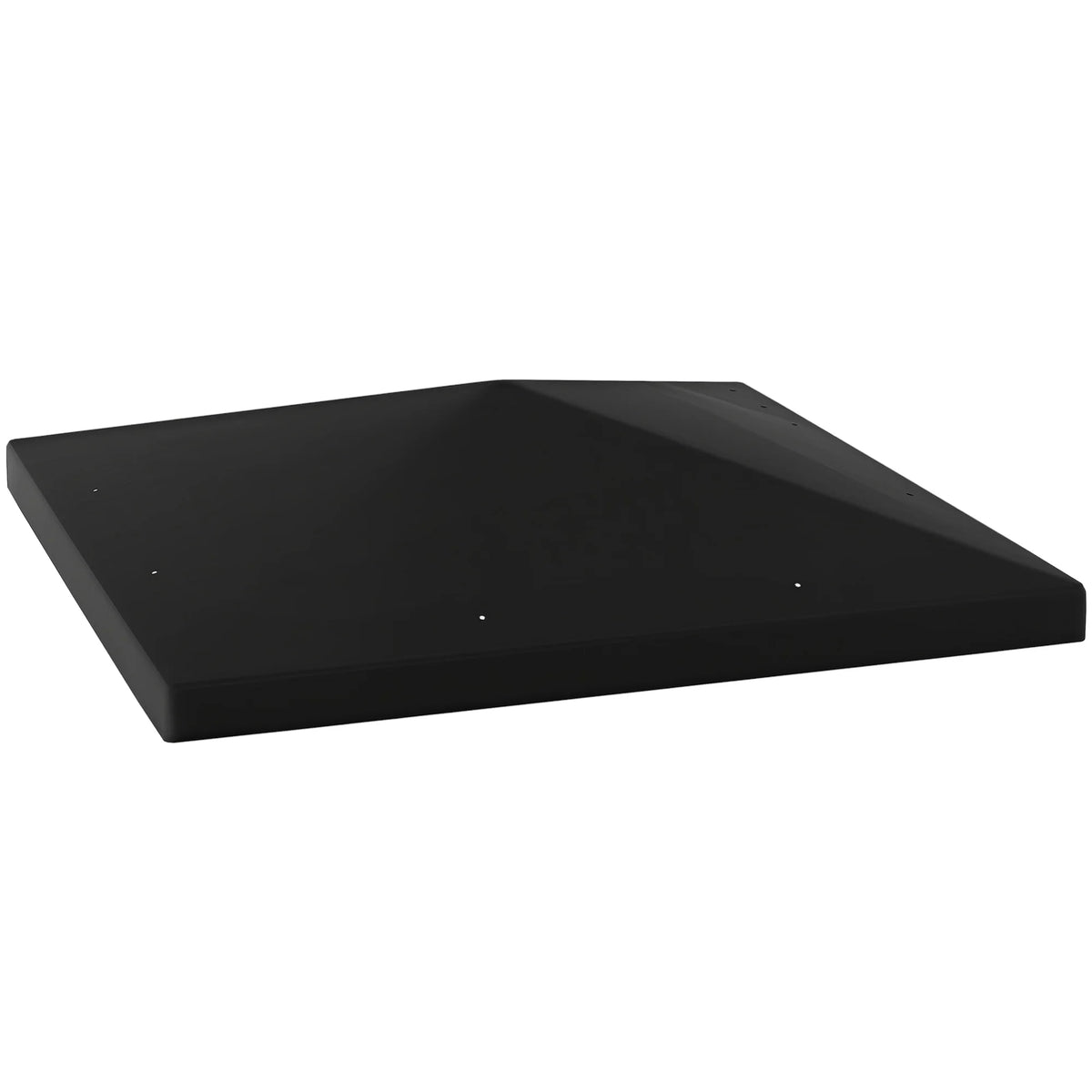 Replacement Gazebo Canopy Cover for 3 x 3m Gazebos, UPF30+, Black