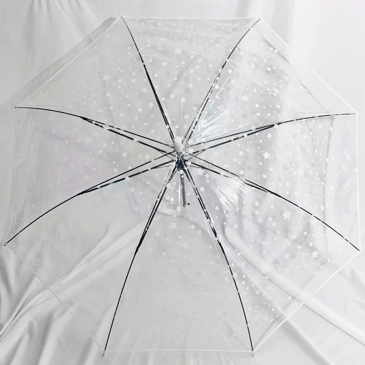 Holographic Straight Umbrella, Iridescent Sun and Rain Umbrella