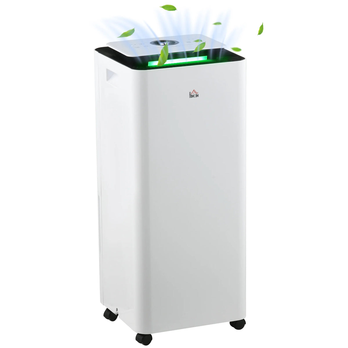 16L/Day Portable Dehumidifier with Air Purifier, Timer and 5 Modes, White