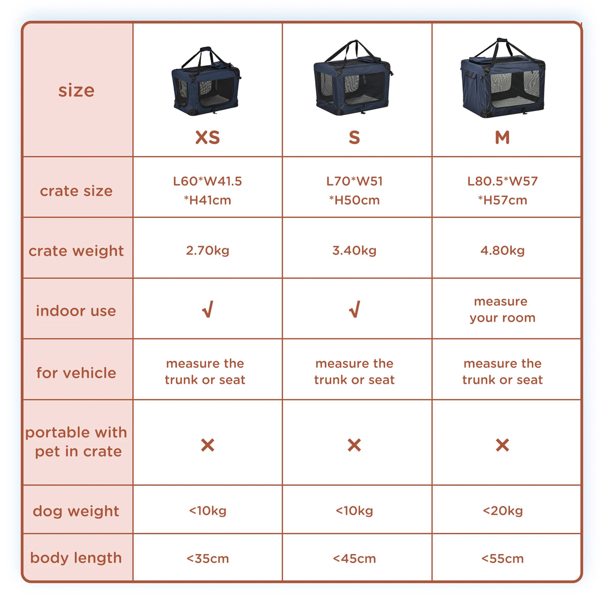 Folding Pet Carrier Bag House with Cushion, Storage Pockets - Grey