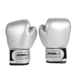Kids Boxing Gloves PU Leather Breathable Muay Thai Mitts for Taekwondo Punching Bag Training Ages 3-12