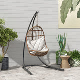 Heavy Duty Hammock Chair Stand with Extra Large Base, S-Hook and Non-Slip Foot Pads