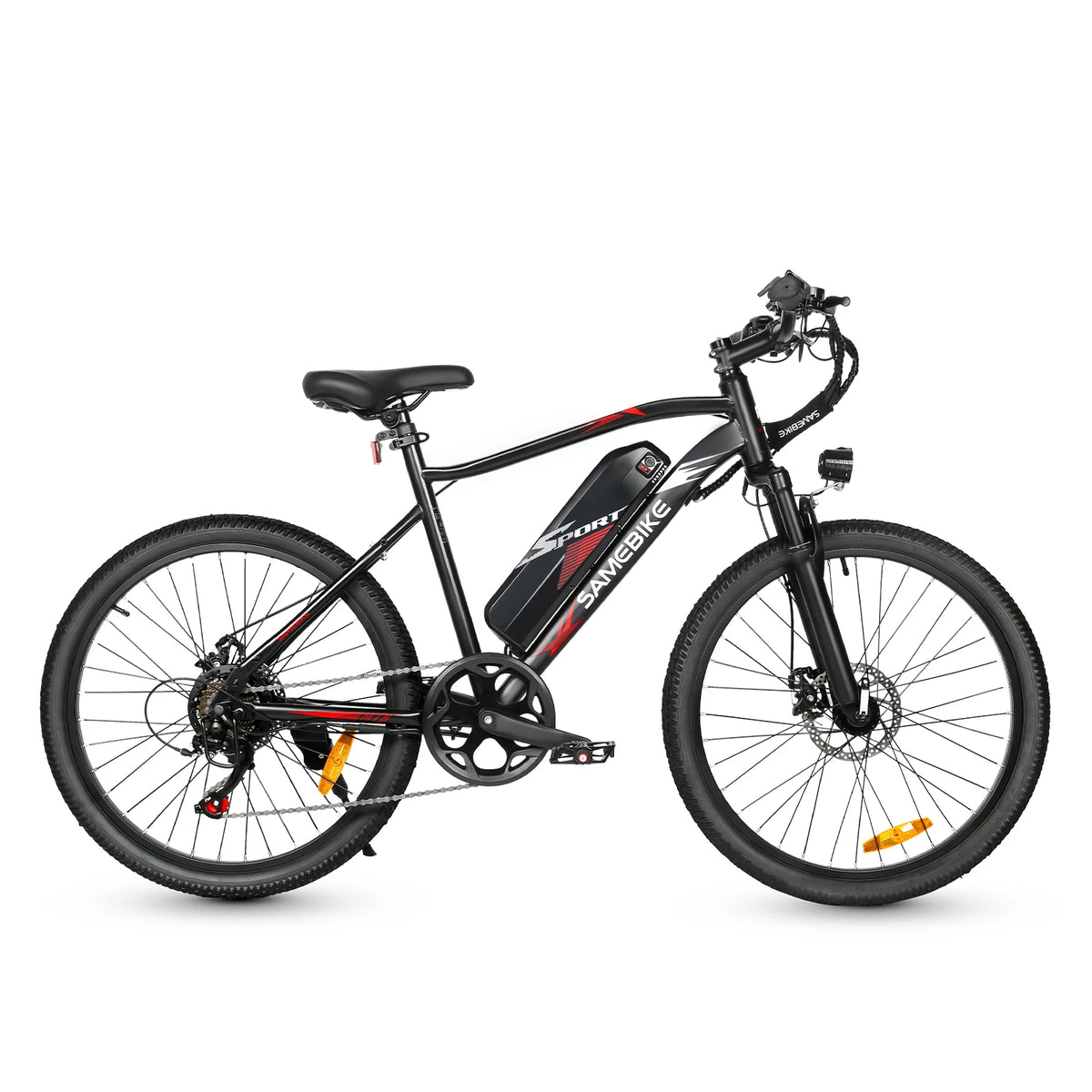 EBE2 24 Inch Electric Mountain Bike with Torque Sensor, 36V 13Ah Removable Battery and Shimano 7-Speed