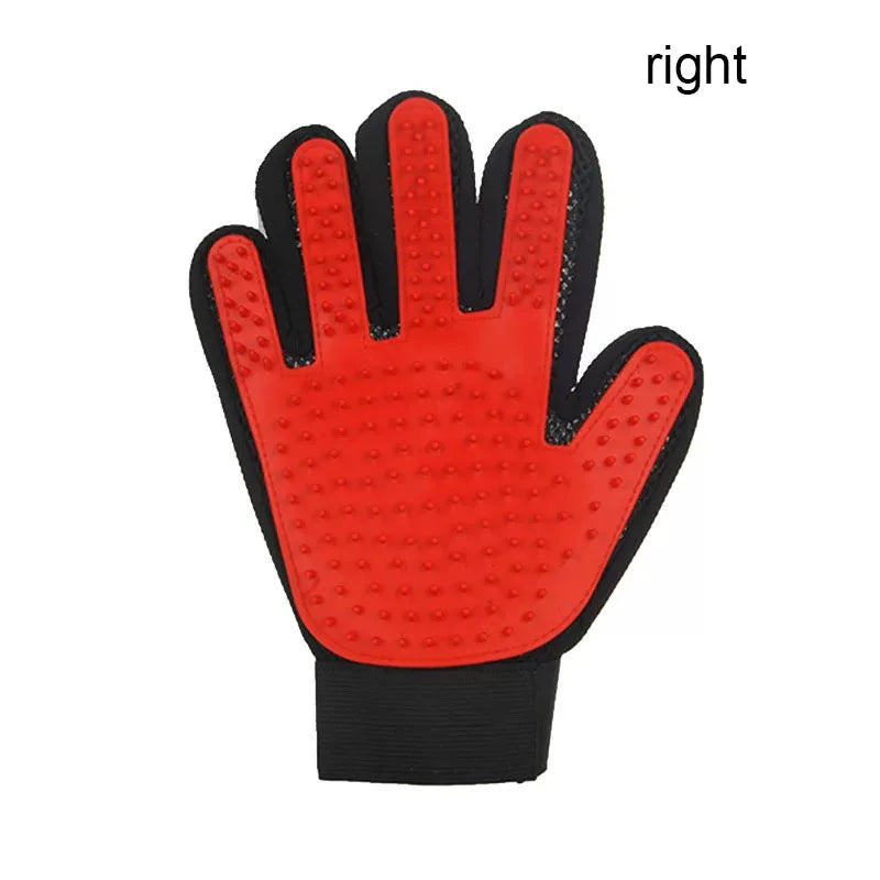 Pet Grooming Glove | Silicone Deshedding & Massage Brush for Dogs & Cats
