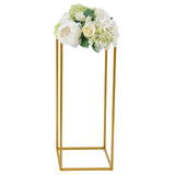 10 Piece Gold Flower Stand Set 60cm Metal Wedding Flower Rack Event Table Centrepiece