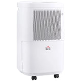 10L Per Day WiFi Smart Dehumidifier Alexa Google 2.2L Tank 4 Modes 24hr Timer Quiet for Bedroom Home White