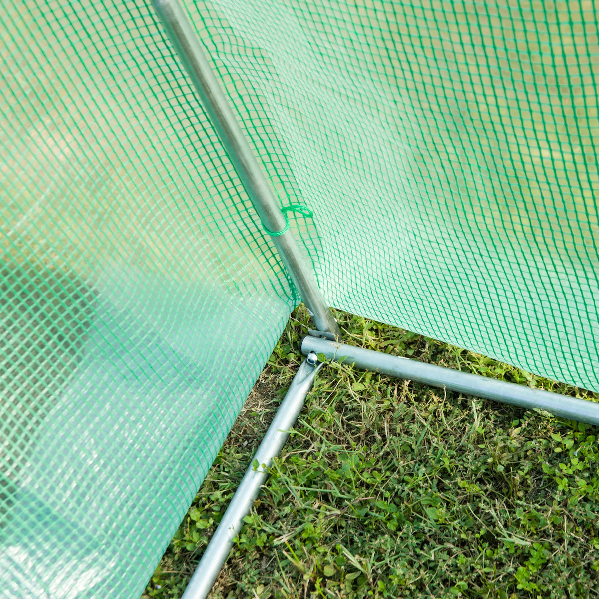 Walk-In Polytunnel Round / Gable Top Garden Greenhouse Heat Shed 3 x 2 x 2m