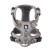 Truelove No Pull Dog Harness Reflective Breathable XS-XL Sizes for Small Medium Large Dogs Night Walking
