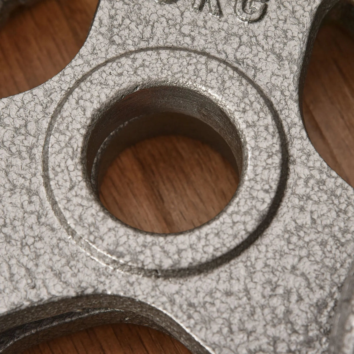 Set of 4 Weight Plates, 15kg, 2 inch/5cm Hole for Dumbbell & Barbell Bars