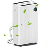 16L Per Day Dehumidifier with HEPA UVC Ioniser Air Purifier 5 Modes 24hr Timer Child Lock for Home Black
