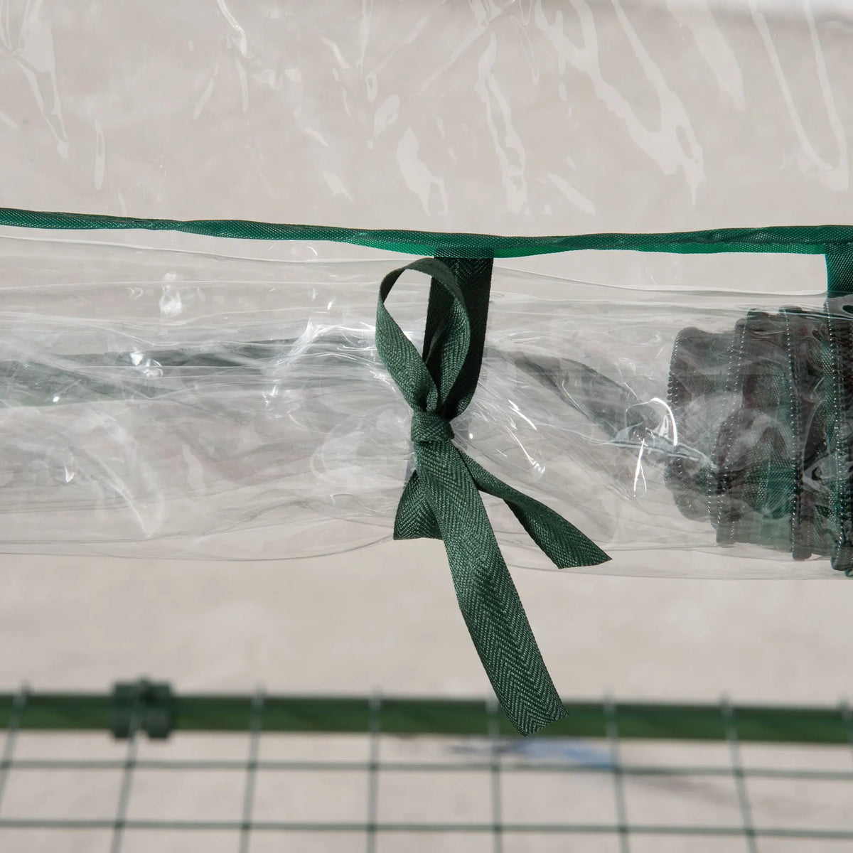 Portable Mini Greenhouse with 3 Wire Shelves, 69 x 49 x 125cm