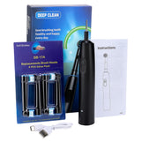 Electric Toothbrush USB Rechargeable Waterproof Intelligent Toothbrush for Adults