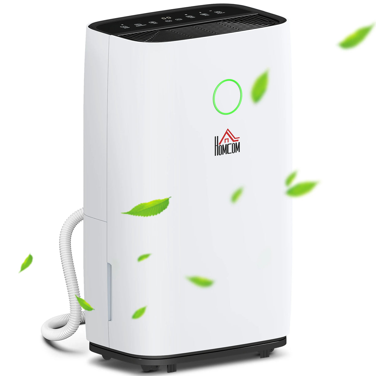 Portable Dehumidifier 20L per Day for 16-20m2 Rooms with 2 Speeds 3 Modes LED Panel and Sleep Mode