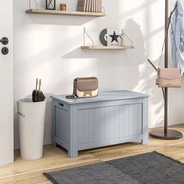 Large Storage Box Toy Chest Cabinet Unit Organiser with Safety Hinges