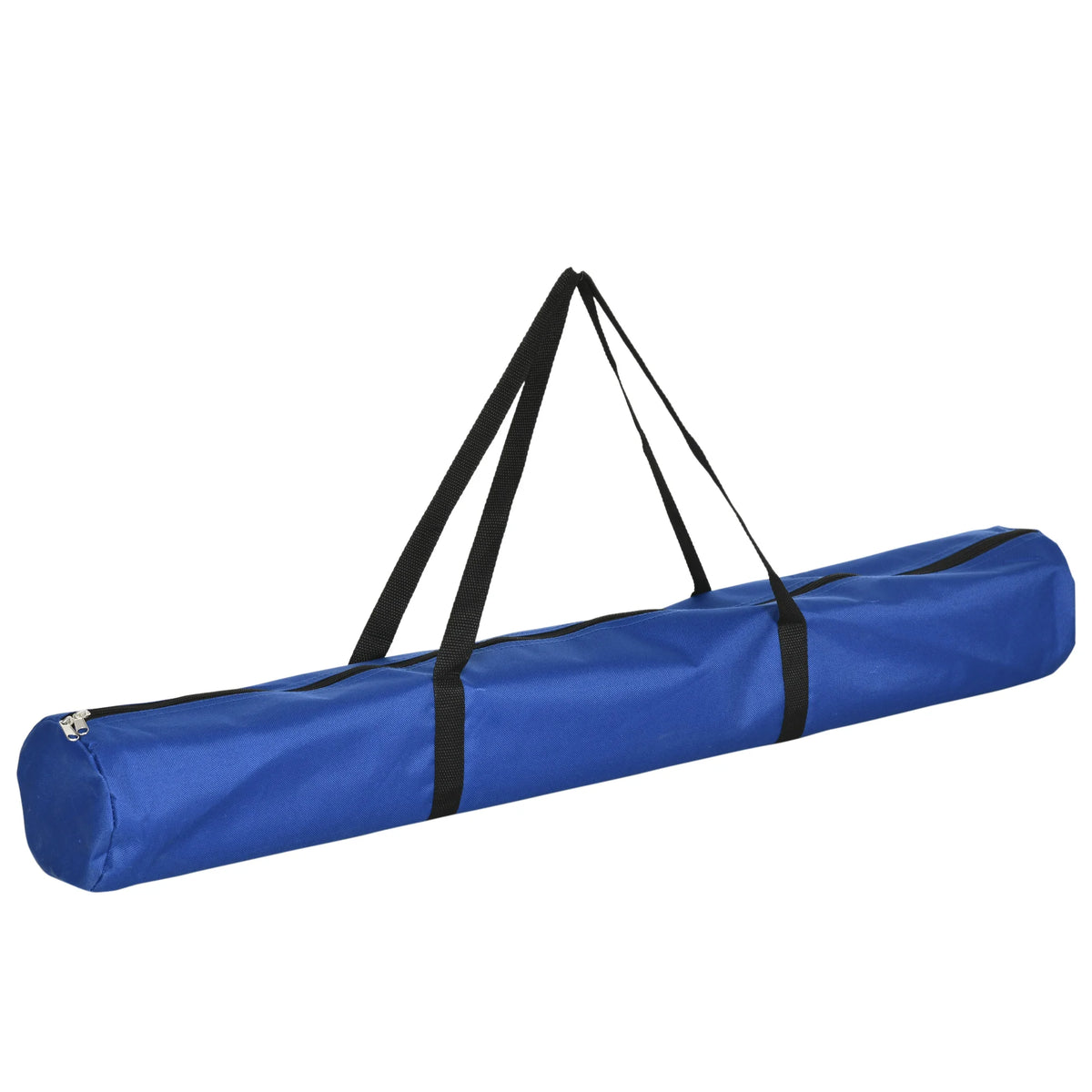 Dog Agility Weave Pole Set 6 Poles with Carry Bag Adjustable Straight or Offset Training Kit 305cm