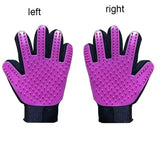 Pet Grooming Glove | Silicone Deshedding & Massage Brush for Dogs & Cats